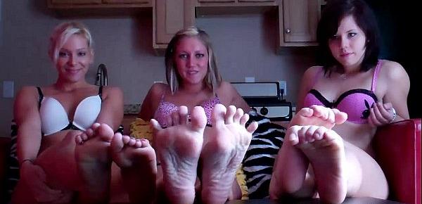  You will love worshiping our perfect feet